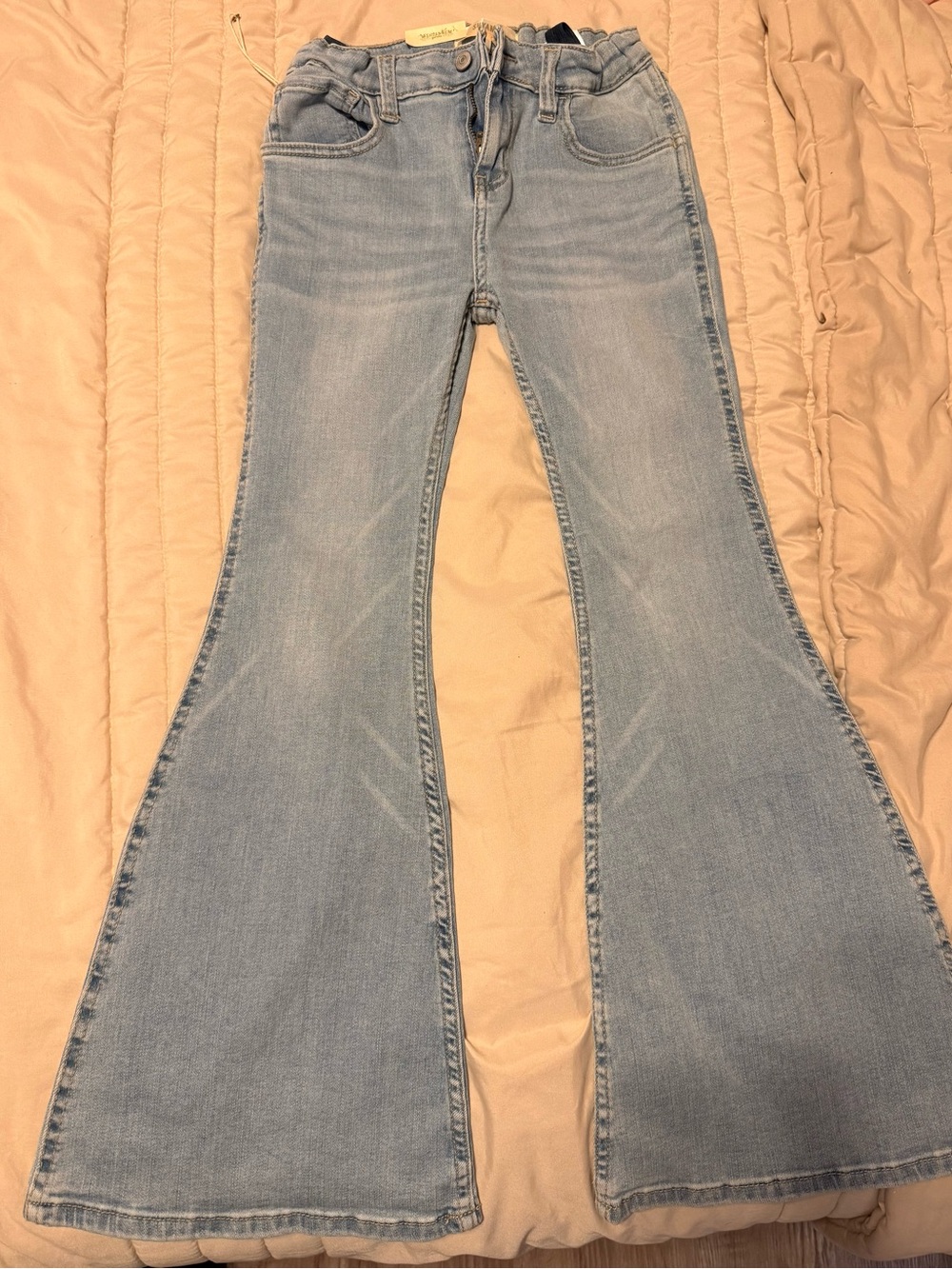 Shyanne Light Blue Flare Kids Jeans